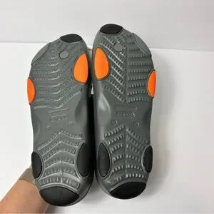 CROCS GREY CLASSIC ALL-TERRAIN FLIP COMFY SANDALS SIZE US 12 BRAND NEW WITH TAGS CROCS | Shoes | Crocs Grey Classic Allterrain Flip Comfy  main image 2